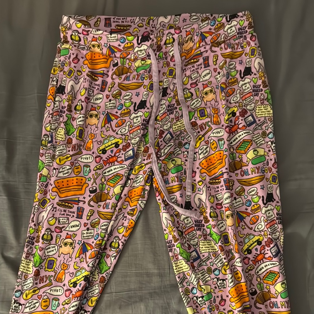 Colorful Graphic women’s pajama pants